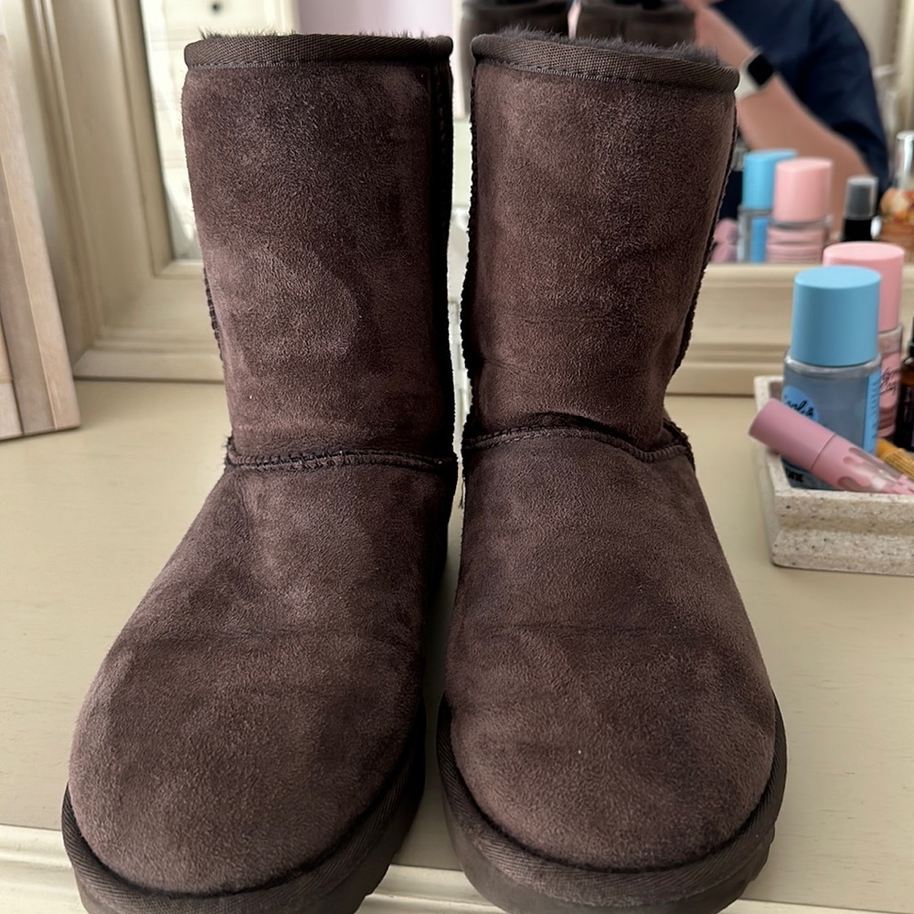 Slightly worn UGG boots